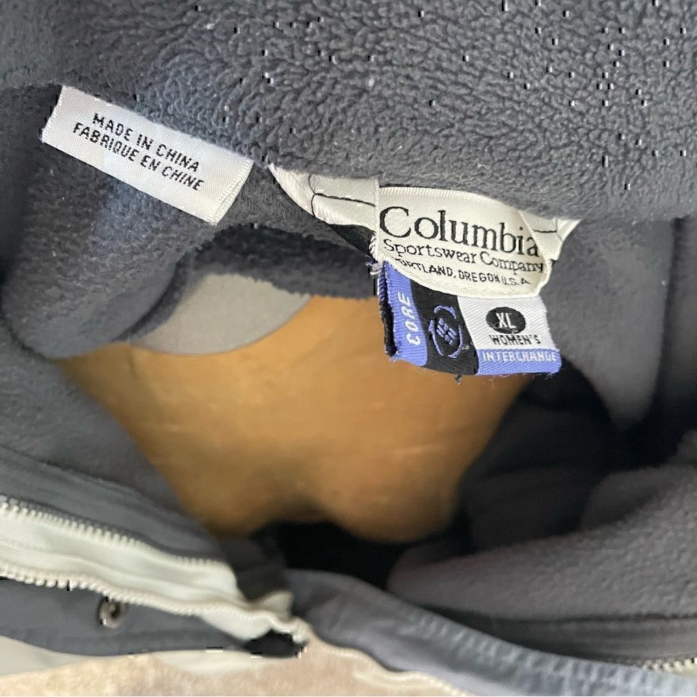 Columbia Interchange Core Beige Two Layer Winter Jacket - Picture 5 of 5